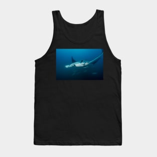 Mant Ray With Remoras Tank Top